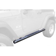 Marche pieds noir Jeep Wrangler JK 2 portes 2007-2018