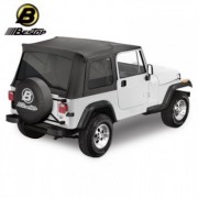Capotage Supertop® BESTOP noir CJ-Wrangler 76-95 (vitres teintées)