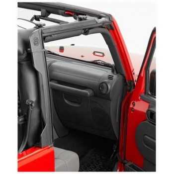 Entourage de porte arrière Bestop® Jeep Wrangler JK 2007- 4 Portes ...