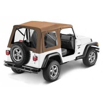 Capotage Supertop® Bestop® marron Wrangler TJ 1997-2006