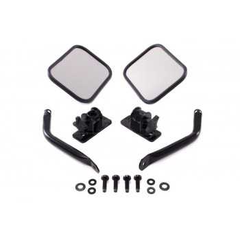 kit de rétroviseur noir Jeep Wrangler TJ-JK 1997-2018 JEEP