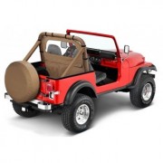 Windjammer Bestop® beige Jeep CJ5/CJ7 et Wrangler 1980-1995