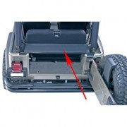 Tonneau cover avec banquette Jeep Wrangler YJ 87-95 ET TJ 97-06