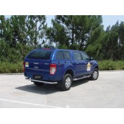 Hard top STAR-LUX avec vitres laterales Ford Ranger 4 Portes 2012+