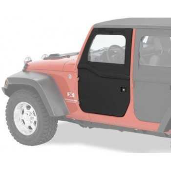 Jeu de demi-portes avant Bestop® Jeep Wrangler JK 2007-2018