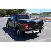 TONNEAU COVER ALU NOIR NISSAN NAVARA NP300 4 PORTES 2016+