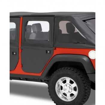 Jeu de demi-portes arrière Bestop® Jeep Wrangler JK 2007-2018