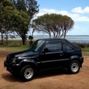Capotage fastback noir Suzuki Jimny 1999-2006