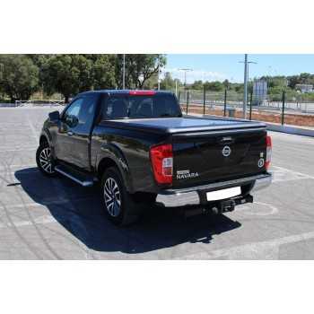 TONNEAU COVER ALU NOIR NISSAN NAVARA NP300 4 PORTES 2016+