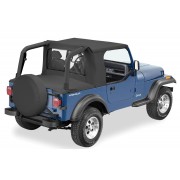 Capotage halftop Bestop® noir JEEP WRANGLER 92-95 JEEP
