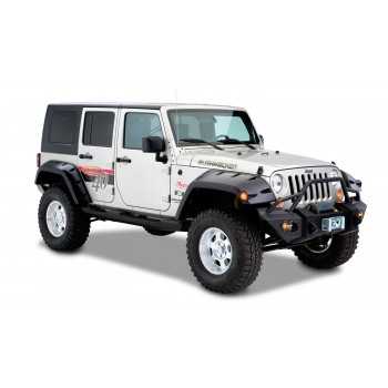 Elargisseurs d'ailes avant Bushwacker Jeep Wrangler JK 2007-2018