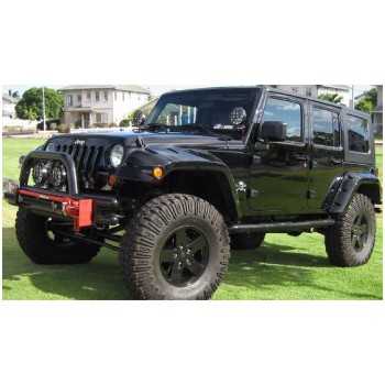 Elargisseurs d'ailes avant Bushwacker Jeep Wrangler JK 2007-2018