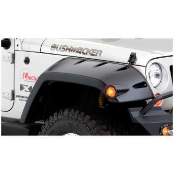 Elargisseurs d'ailes avant Bushwacker Jeep Wrangler JK 2007-2018