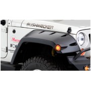 Elargisseurs d'ailes avant Bushwacker Jeep Wrangler JK 2007-2018