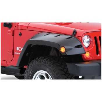 Elargisseurs d'ailes avant Bushwacker Jeep Wrangler JK 2007-2018