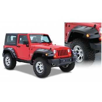 Elargisseurs d'ailes avant Bushwacker Jeep Wrangler JK 2007-2018