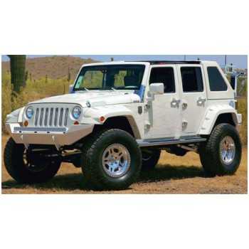 Elargisseurs d'ailes arriere BUSHWACKER Jeep Wrangler JK 2007-2018