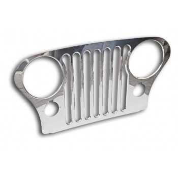 Grille de calandre inox JEEP CJ 1976-1986