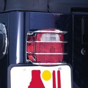 Grille de feux arrière inox Jeep CJ ET Wrangler 1976-2006