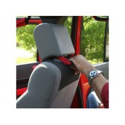 Poignée d'appui tête rouge Jeep Wrangler JK 2007-2018
