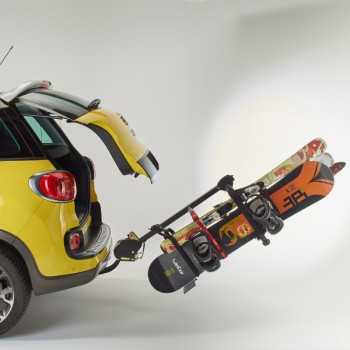 Porte skis inclinable