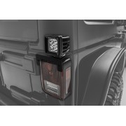 Support de phare sur feu arriere Jeep Wrangler JK 2007-2017