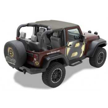 Bikini® Tops KAKI Jeep Wrangler JK 2010-2018 2 portes