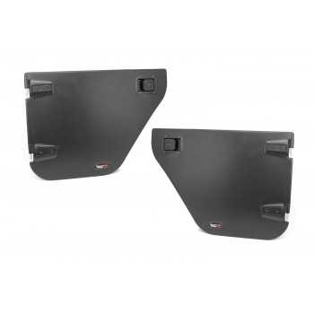 Jeu de demi-portes arriere Jeep Wrangler noir