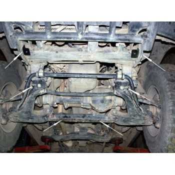 Blindage moteur acier Mitsubishi L200 1996-2006