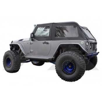 Capotage noir Jeep Wrangler JK 2007-2018