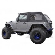 Capotage noir Jeep Wrangler JK 2007-2018