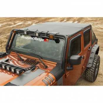 Capotage sans arceau noir diamant JEEP WRANGLER JK 2007-2018