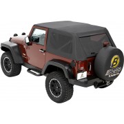 Capotage Bestop® trektop noir Wrangler JK 2007-2018 2 portes