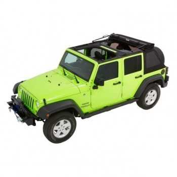 Capotage Bestop® trektop nx glide black diamond Jeep Wrangler JK 4 Portes 2007-2018