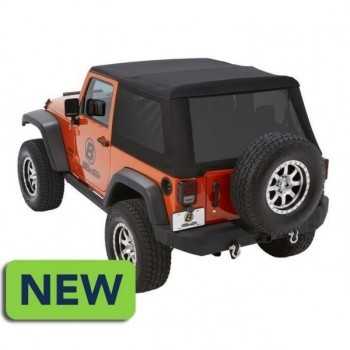 Capotage Bestop® trektop nx glide noir