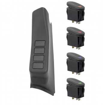 Support interrupteurs Jeep Wrangler JK 2011-2018