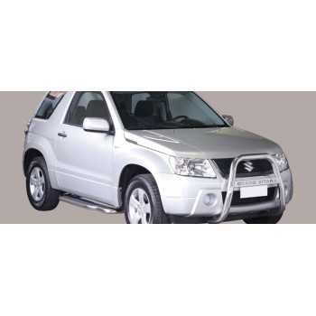 Big bar 63 mm inox avec la marque Ssuzuki Grand Vitara 2005-2008