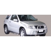 Big bar 63 mm inox avec la marque Ssuzuki Grand Vitara 2005-2008