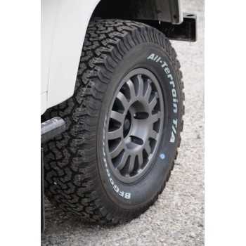  Jante DAKAR renforcée grise 7X16 Land Rover Defender 90-110-130