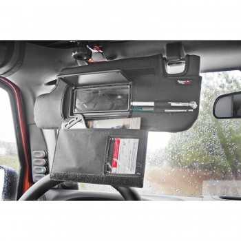 HOUSSE DE RANGEMENT SUR PARE SOLEIL JEEP WRANGLER 2010-