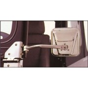 RETROVISEUR INOX WRANGLER YJ ET CJ 1976-95