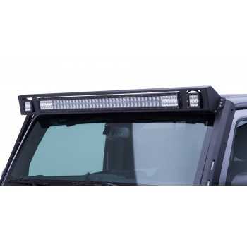 Support de phare sur baie de pare brise Jeep Wrangler JK 2007-2018