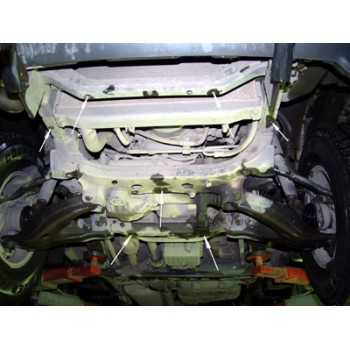 Blindage moteur acier Toyota HDJ100 1998-2007