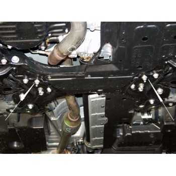 Blindage moteur acier Toyota Rav 4 11/2005 - 04/2013