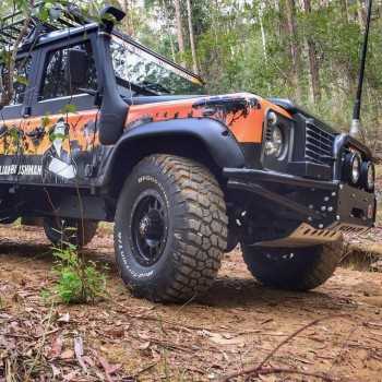Elargisseurs d'ailes pour Land Rover- 95 mm large