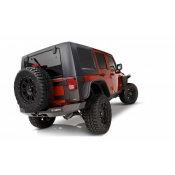 Elargisseurs d'ailes BUSHWACKER Jeep Wrangler JK 2007-2018