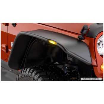 Elargisseurs d'ailes BUSHWACKER Jeep Wrangler JK 2007-2018