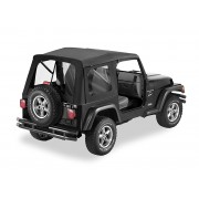 Capotage Supertop® Bestop® noir Wrangler TJ 1997-2006
