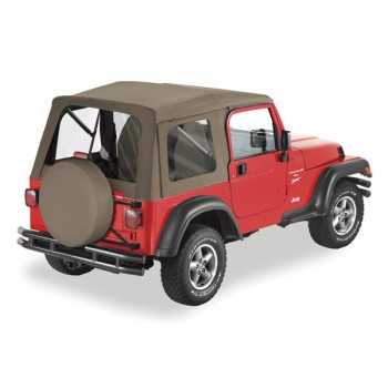Capotage Supertop® Bestop® marron Wrangler TJ 1997-2006