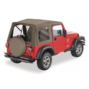 Capotage Supertop® Bestop® marron Wrangler TJ 1997-2006